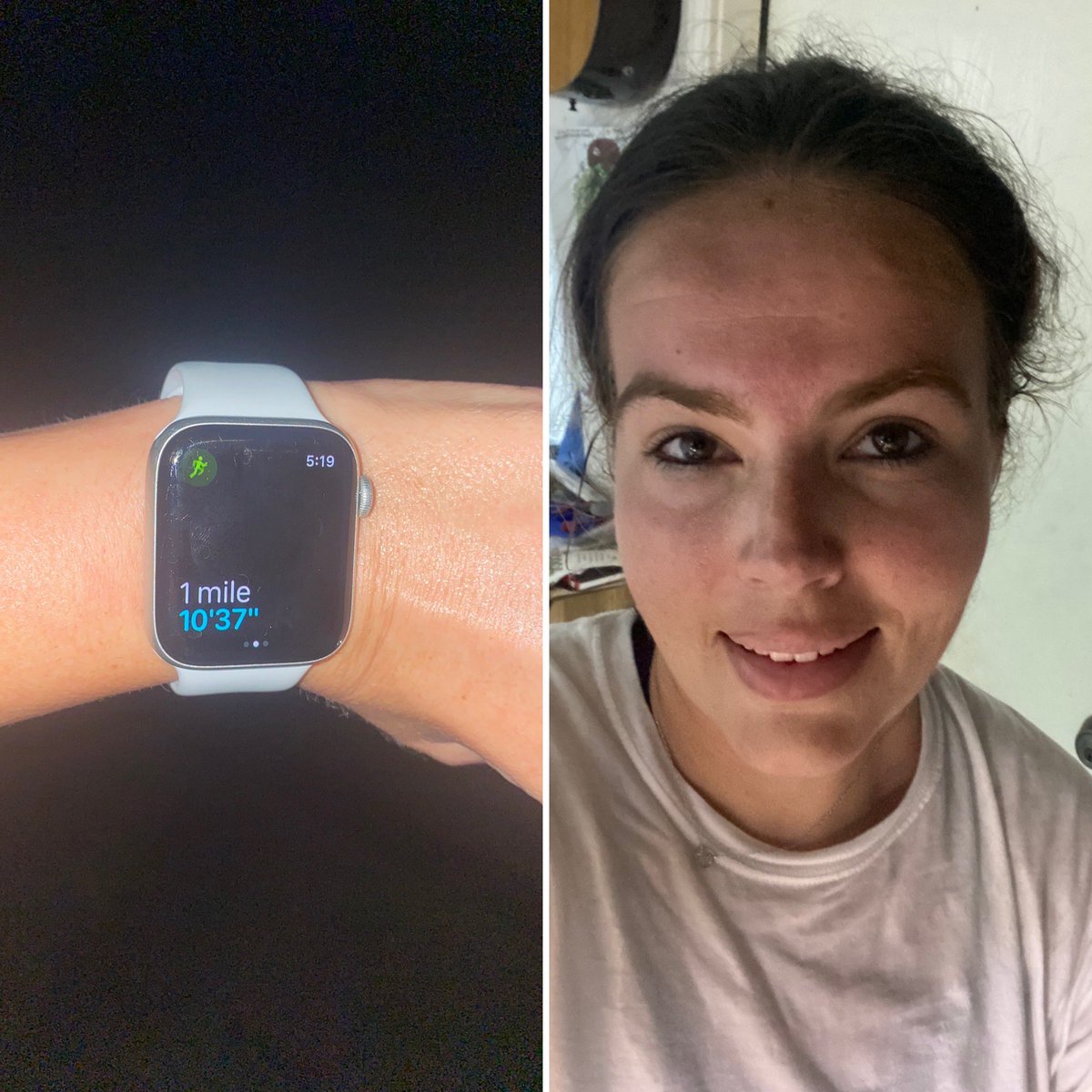 _amanda_g_'s tweet photo. Today I ran for the mom, wife,teacher, and daughter. But mainly I ran for Her. #run4Eliza #finishelizasrun #FinishHerRun https://t.co/obSPwySrQt