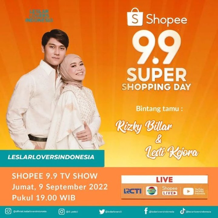 RosaAnisa25's tweet photo. Don't forget ada kesayangan 🧡 #leslardishopee https://t.co/yNf0c5C1oS