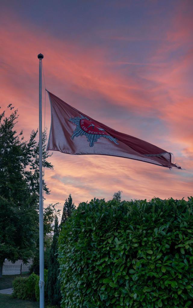 To pay our respects to Her Majesty Queen Elizabeth II, flags across the service have been lowered to half-mast and will remain so throughout the period of mourning.