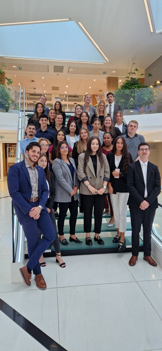 [Alternance]
Ils s’appellent Johann, Camélia, Yassin, Mégane … Ils font partie des 105 alternants à nous rejoindre cette année !
Nous les avons accueillis lors d’une journée d'intégration à Metz. 
Bienvenue à tous ! Nous vous souhaitons une année sous le signe de la réussite 😊