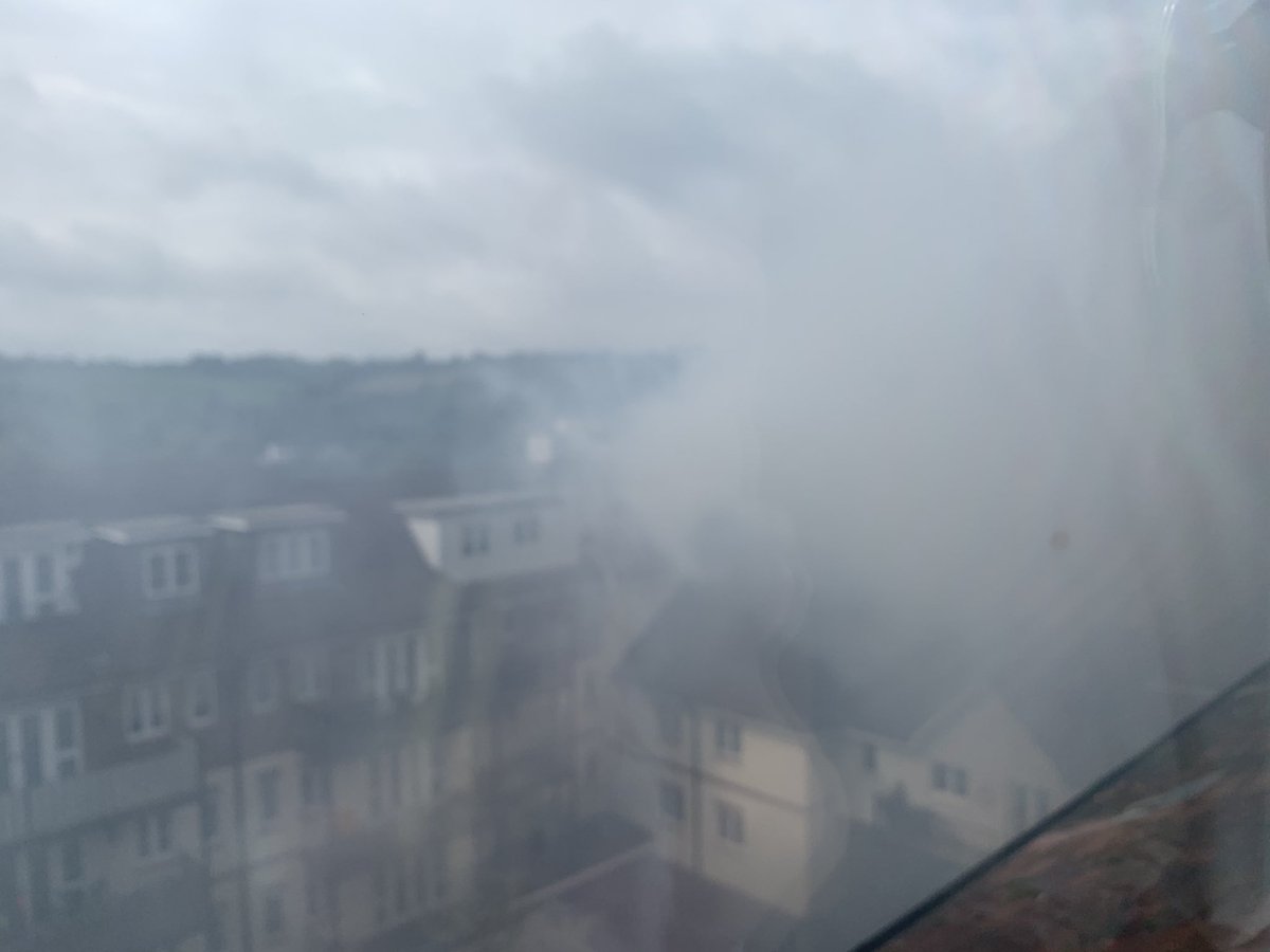 elainedixon's tweet photo. @bucksfreepress huge fire at hayter lodge on freer Crescent https://t.co/V3fFdPlc7C