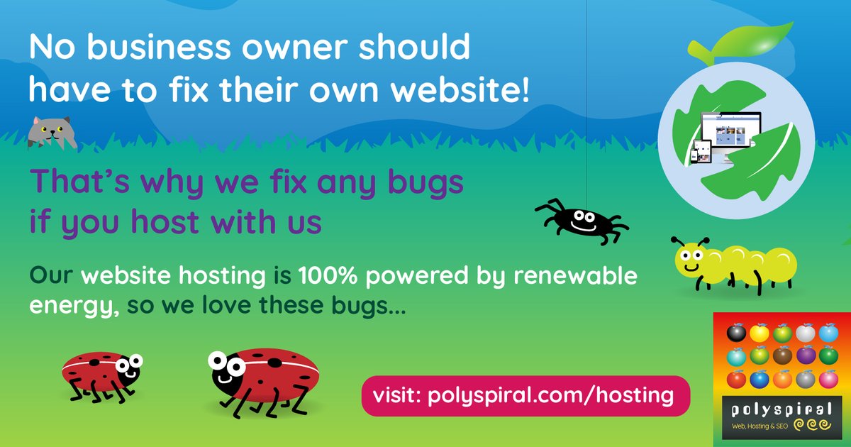 If you run a business, you shouldn’t have to get bogged down with website issues. 
Why not leave the technical stuff up to the experts with our eco-friendly website hosting 
polyspiral.com/hosting
#WordPress #WordPressHosting #SEO