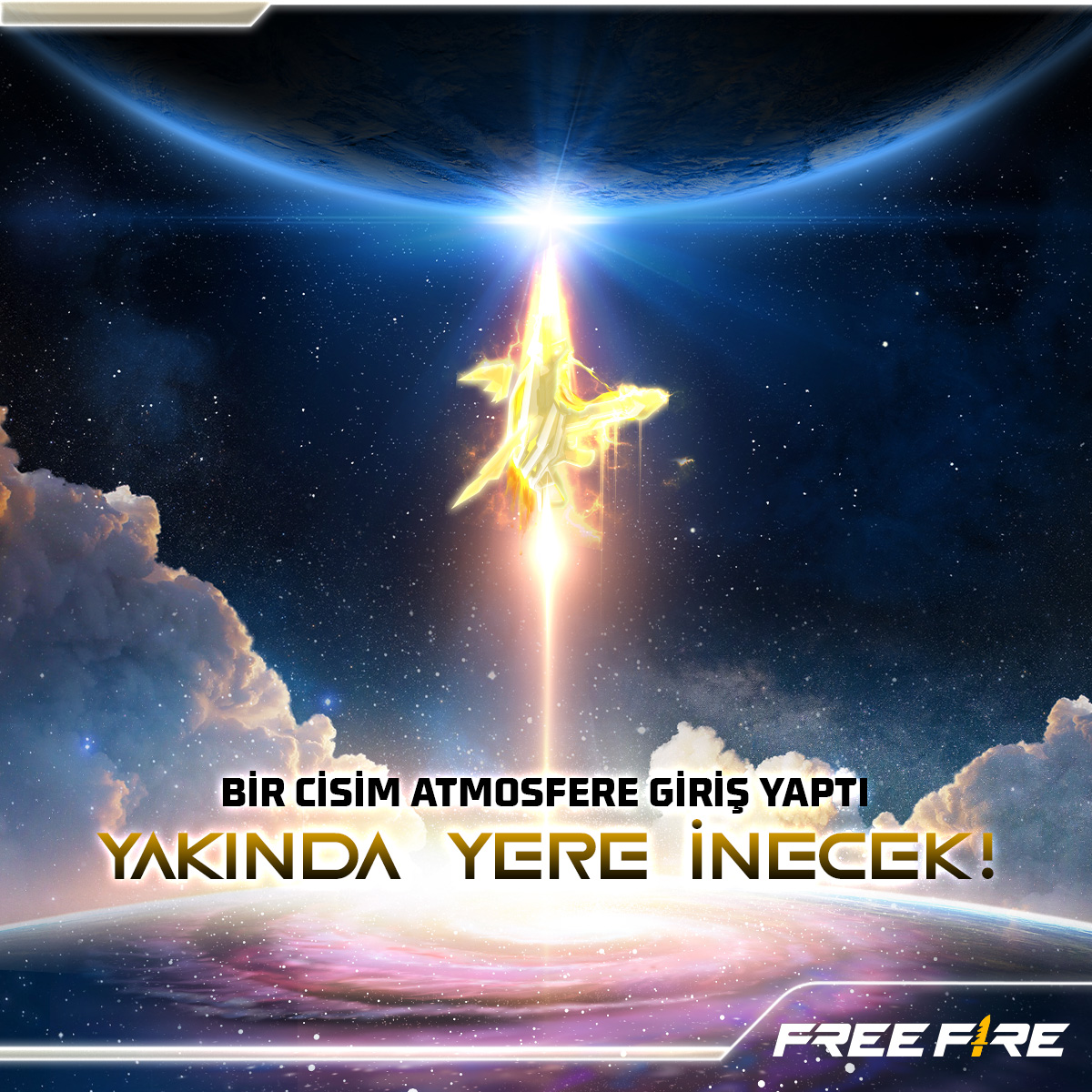 🚨Acil Durum Uyarısı! Dünya atmosferine bir cisim girdi ve çok yakında yeryüzüne inmesi bekleniyor!🌏

Takipte kal❗

#GarenaFreeFire #FreeFireTürkiye