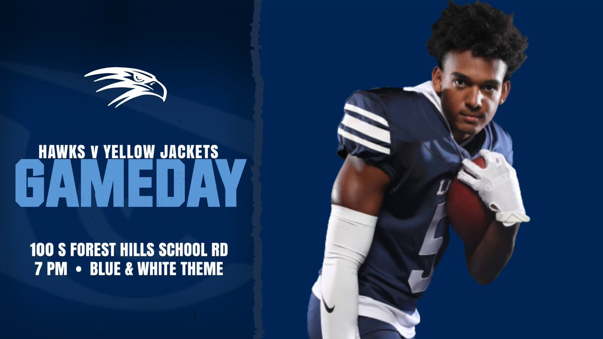 Charlotte Latin Athletics (@cls_hawks) on Twitter photo Get up! It’s Game Day!!
🏈 Varsity vs Forest Hills HS
⌚️ 7:00
📍 100 S Forest Hills School Rd
Marshville, NC 28103
🎟 tinyurl.com/2rxhsum9
$7 + processing
📣 Blue & White
💻 tinyurl.com/2rthctfu
#GoHawks <a href="/FootballLatin/">Charlotte Latin Football</a>
<a href="/CLS_Hawks_Cheer/">Charlotte Latin Cheerleading</a> Get up! It’s Game Day!!
🏈 Varsity vs Forest Hills HS
⌚️ 7:00
📍 100 S Forest Hills School Rd
Marshville, NC 28103
🎟 tinyurl.com/2rxhsum9
$7 + processing
📣 Blue & White
💻 tinyurl.com/2rthctfu
#GoHawks <a href="/FootballLatin/">Charlotte Latin Football</a>
<a href="/CLS_Hawks_Cheer/">Charlotte Latin Cheerleading</a>
