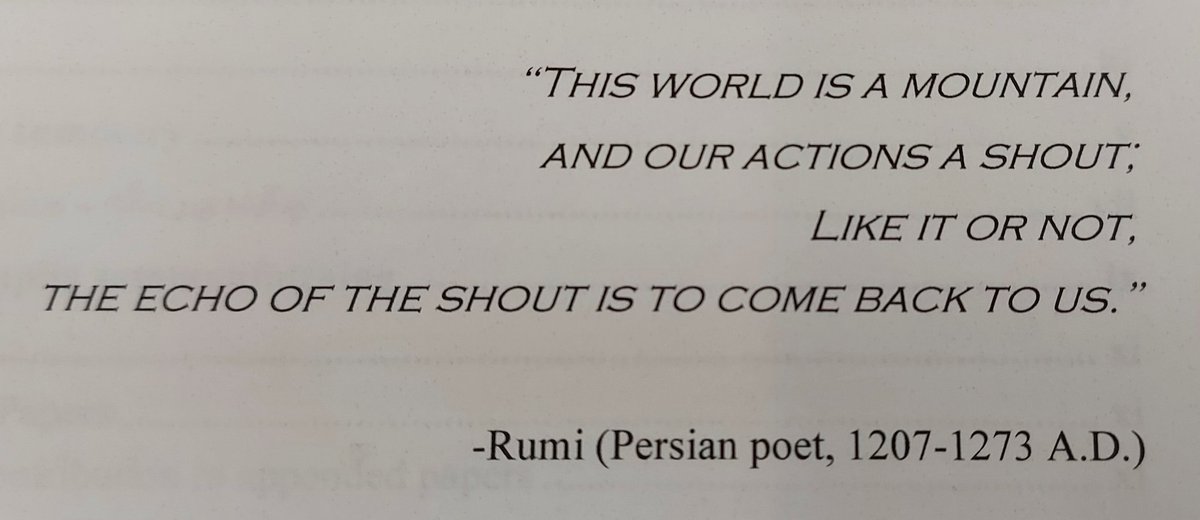 akhankhattak's tweet photo. This quotation can be very nicely related to what we are now seeing as the global outcomes of our actions leading to large-scale #EnvironmentalDegradation in the form of #Ecological breakdown, #Pollution, and the #ClimateCrisis. We must alter our actions to #KeepHomeHabitable https://t.co/rgfzX6ku1Q