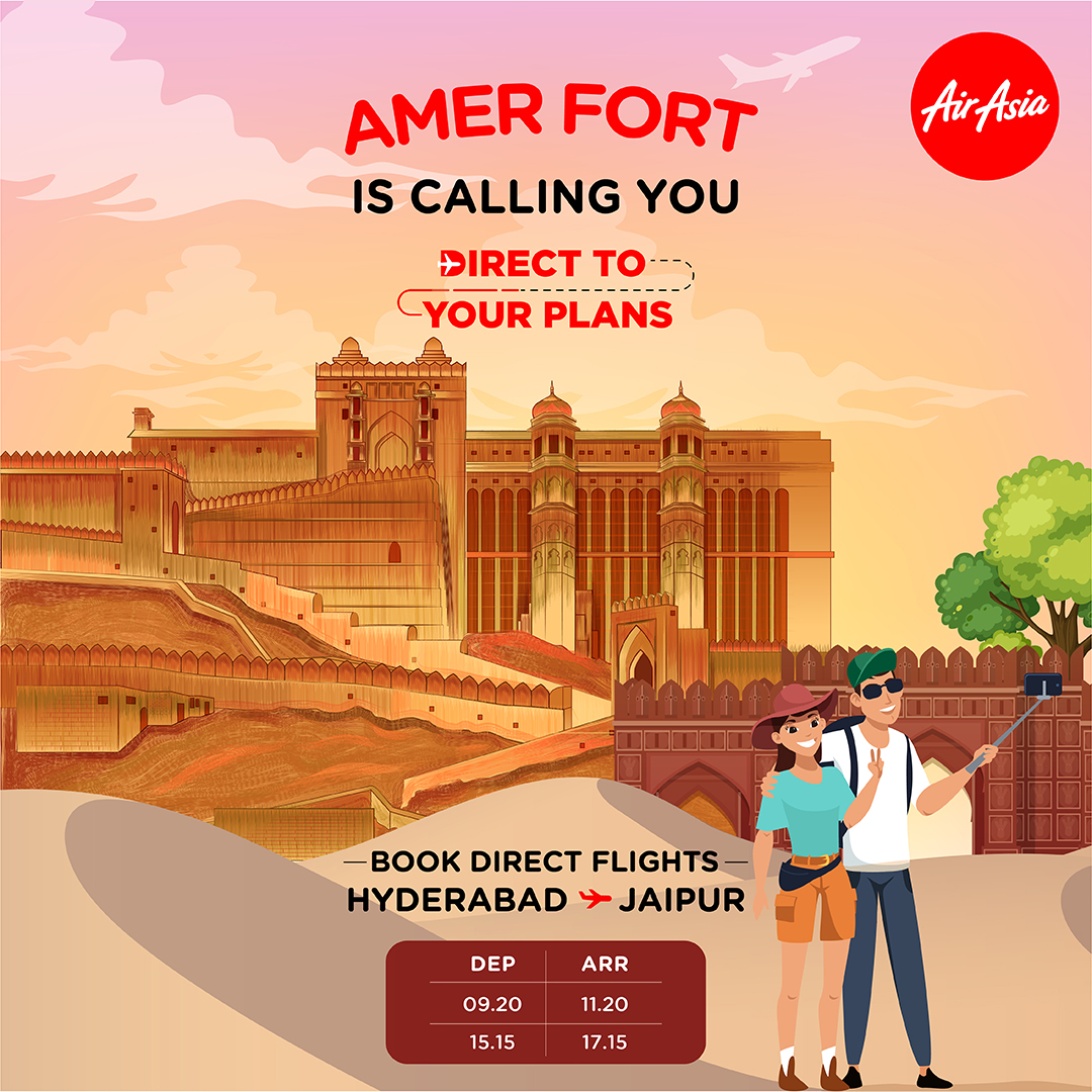 AirAsia India on Twitter "Let's explore the royal forts! Book direct