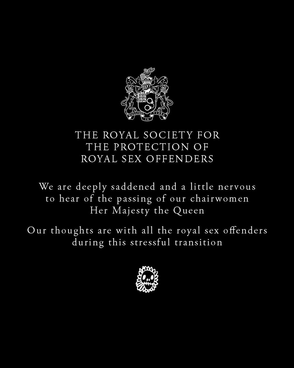 Announcement from RSPRSO. Founded in 1824, the RSPRSO successfully rescues, rehabilitates and rehomes royal sex offenders in England and Wales.
