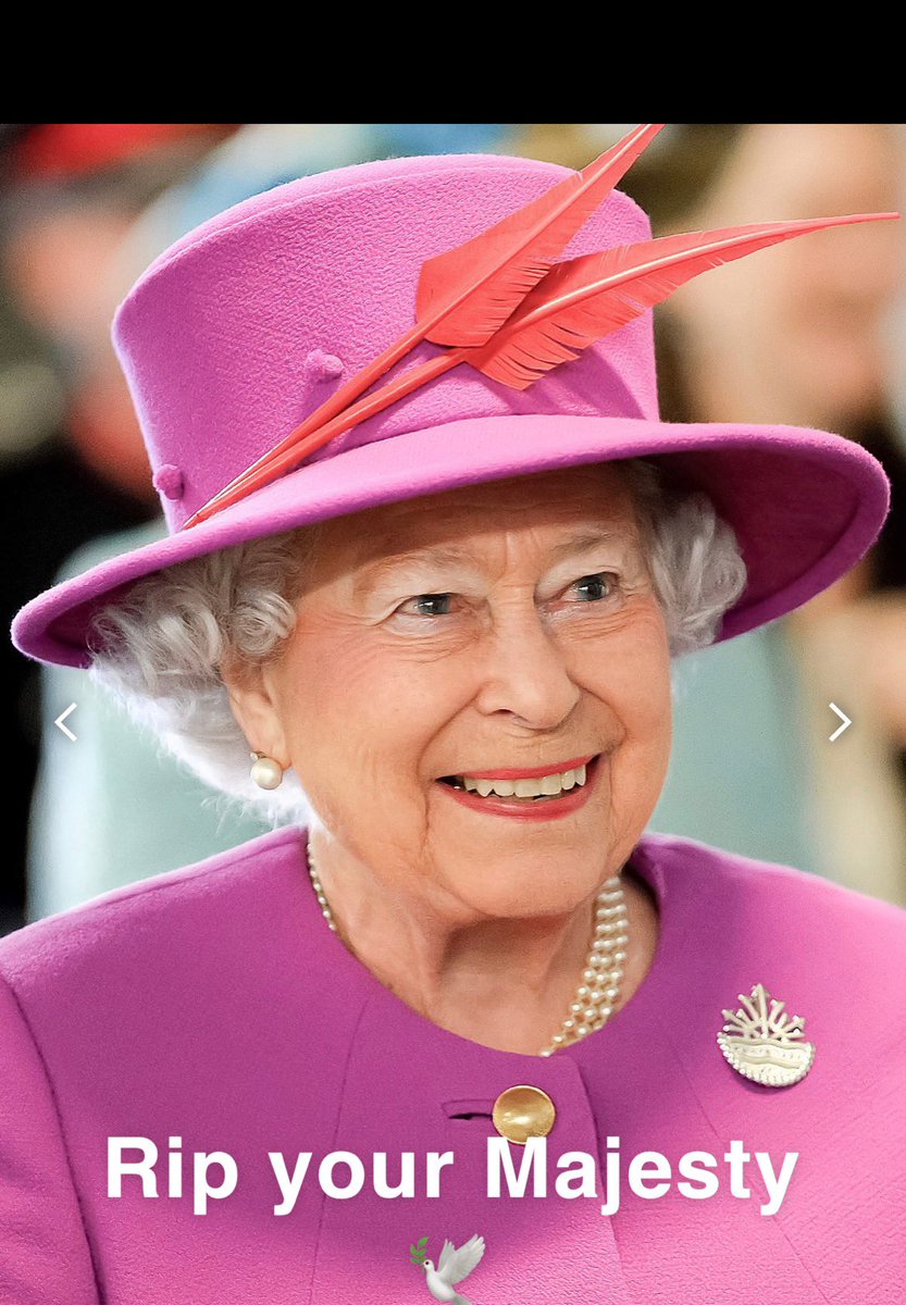 Sandramecy's tweet image. End of an Era 😭💔 Rip Her Majesty 🕊 Our queen Mother