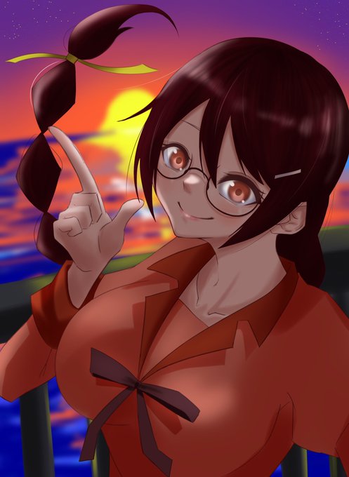 羽川翼のtwitterイラスト検索結果