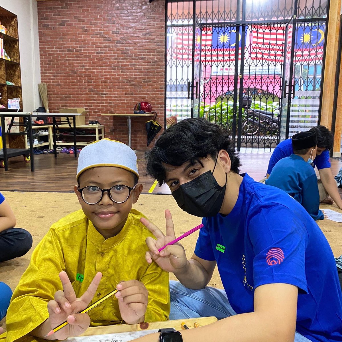 iojthetouch's tweet photo. Hi rakan-rakan! 

Pada hari ini, IOJ telah menganjurkan sesi ke-2  bagi #JomStudy pada tahun 2022. #JomStudy merupakan sebuah program yang memberikan tusyen percuma kepada kanak-kanak dengan melibatkan sukarelawan daripada institusi awam &amp; swasta. https://t.co/zcCCEswWEl