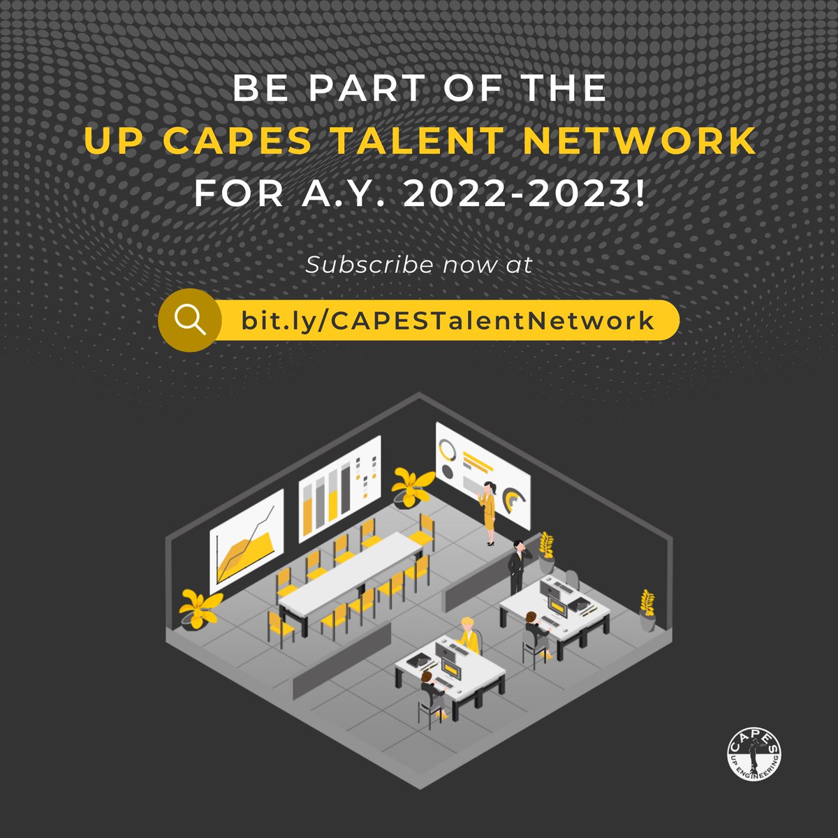 UPCAPES's tweet image. Stay updated on career opportunities and CAPES events for academic year 2022-2023 by subscribing to the UP CAPES Talent Network!

Subscribers will receive email updates on latest CAPES news and opportunities. Sign up now at bit.ly/CAPESTalentNet…!

#UPCAPES