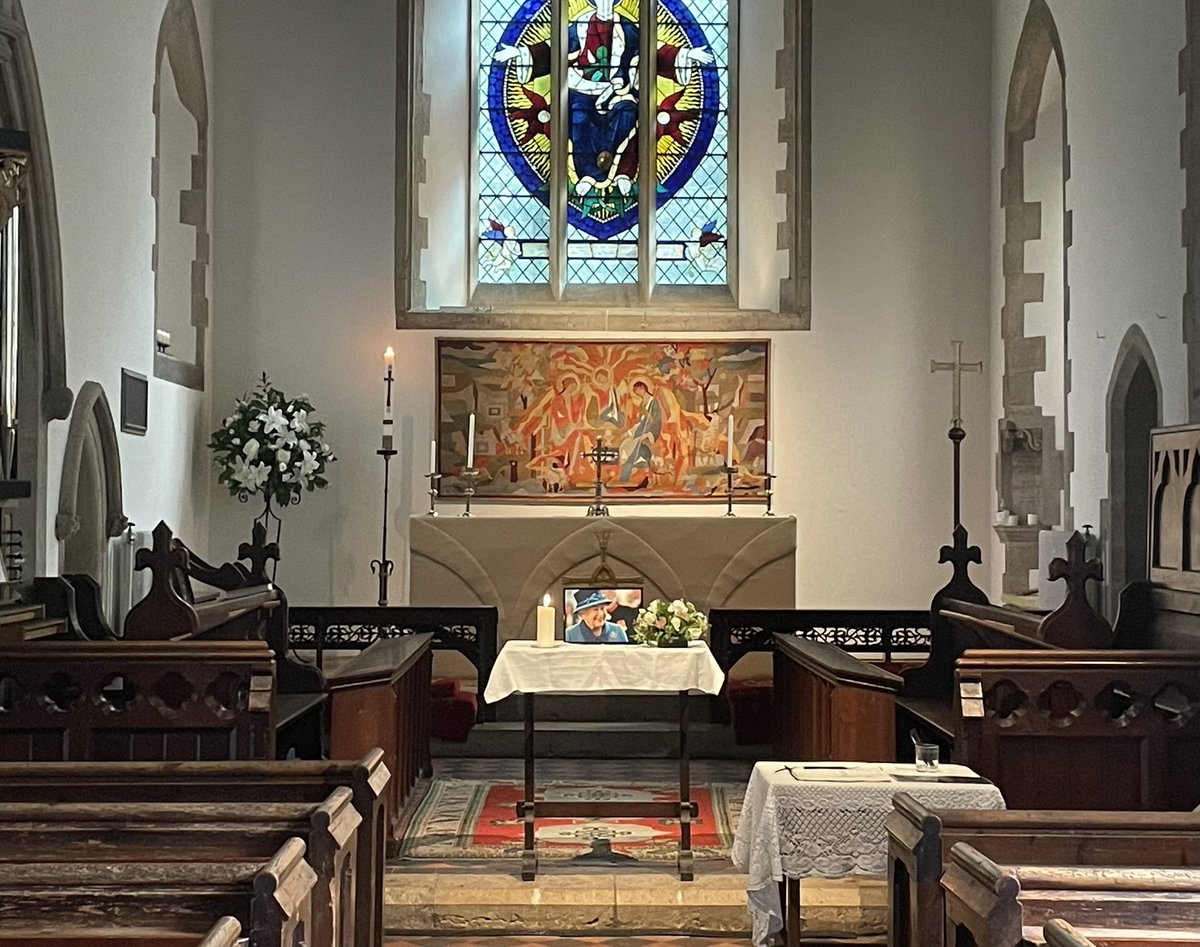 Our church is open all day for anyone who wishes to light a candle, write in our condolence book, or spend time in silence and prayer. All are welcome.