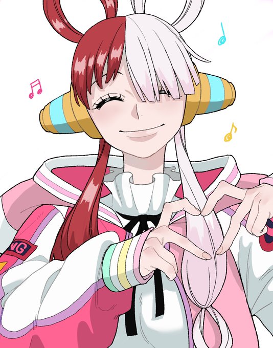 ウタちゃん指ハートッ#ウタ #OP_FILMRED #ONEPIECE 