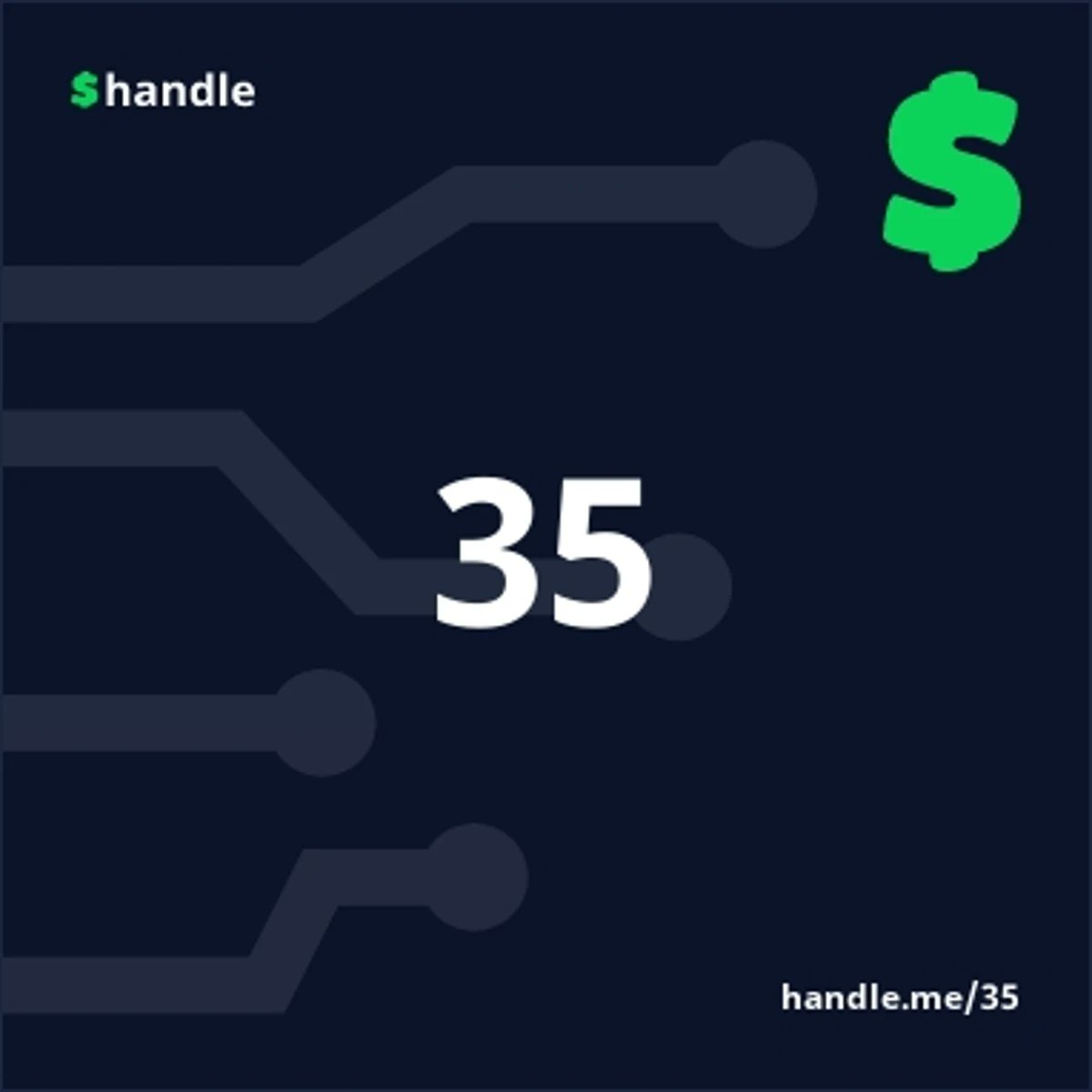 999HandleClub tweet picture