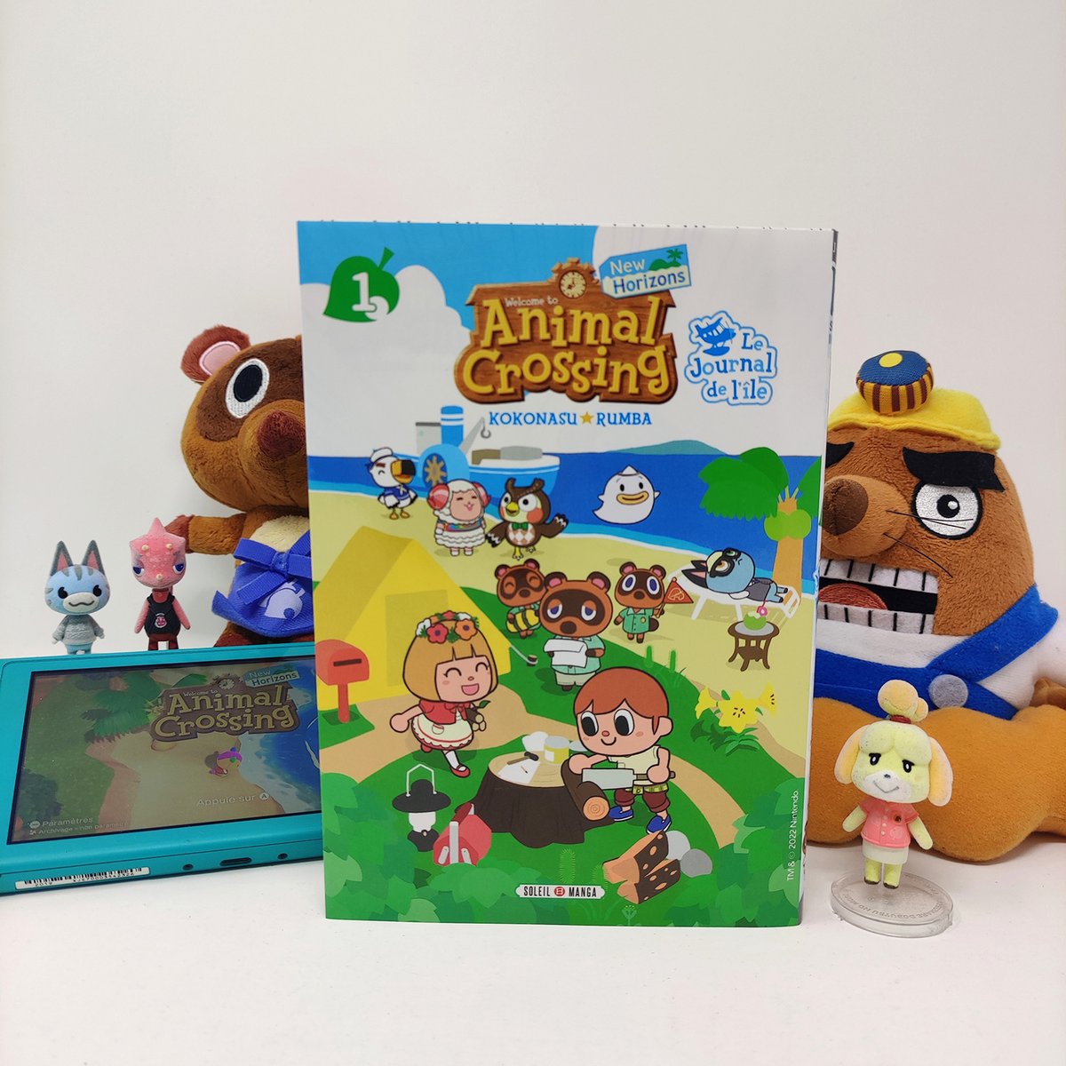 Soleil_Manga's tweet photo. Le manga Animal Crossing : New Horizons arrive cette semaine en librairie ! 😍
Qui va aller l'acheter dès ce mercredi ? 😁
Plus d'info ➡ https://t.co/hwfCrlgQ8O
#ACNH @AC_Marie_FR #AnimalCrossing https://t.co/podcrShCQa