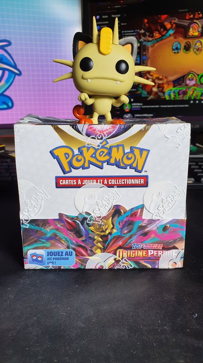 Les amis on se retrouve ce soir à 19h30 pour une giga ouverture d'un display EB11 et ensuite on ira découvrir le patch Hearthstone !! 🥳🥳