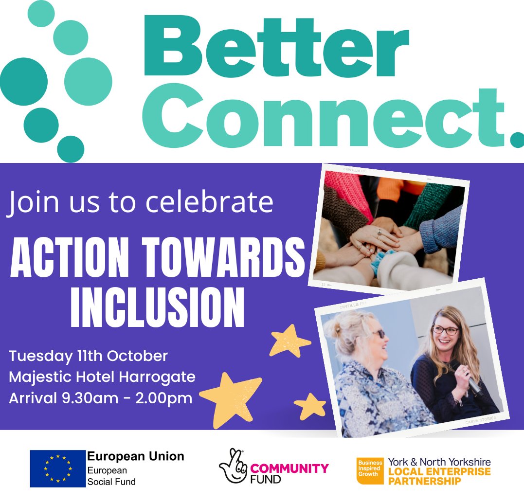 Action Towards Inclusion has been a truly incredible programme! We want to celebrate each and every person that has contributed to this programme.

Please use the following link to book your place, we look forward to seeing you there!

eventbrite.co.uk/e/a-lifechangi…