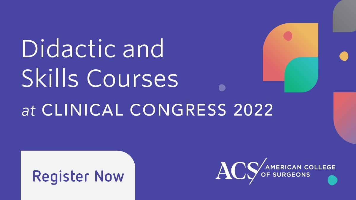 Please consider taking a skills course at the Clinical Congress of the ACS!  The thyroid/parathyroid/neck ultrasound course will be outstanding! 😉
<a href="/uncsurgery/">UNC Surgery</a> <a href="/TheAAES/">American Association of Endocrine Surgeons</a> <a href="/AcademicSurgery/">Assoc4AcademicSurgery</a>