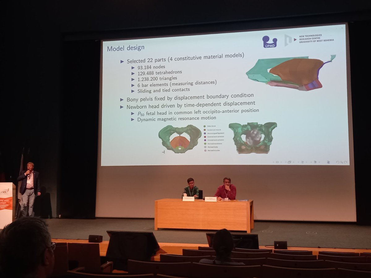 SIMCor_EU's tweet photo. An interesting work by Ludek Hyncik on prediction of successful #vaginaldelivery in relation to #bony #pelvis #anatomy and #fetal #headsize using #MRI and #histological data #VPH2022 https://t.co/HfVrjnkZyS
