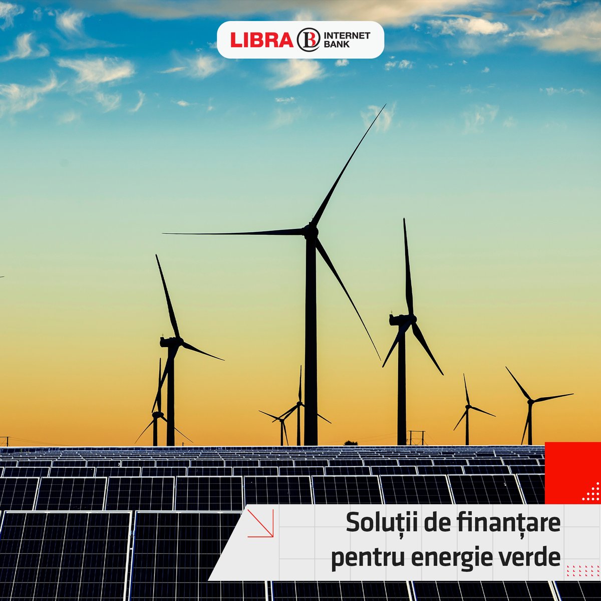 LIBRABANK's tweet photo. Găsește o soluție de finanțare de la Libra pentru proiecte sustenabile de energie verde.🌱Scrie-ne la energie@librabank.ro!
#energie #LibraInternetBank #finantare https://t.co/8slmbSo8bF