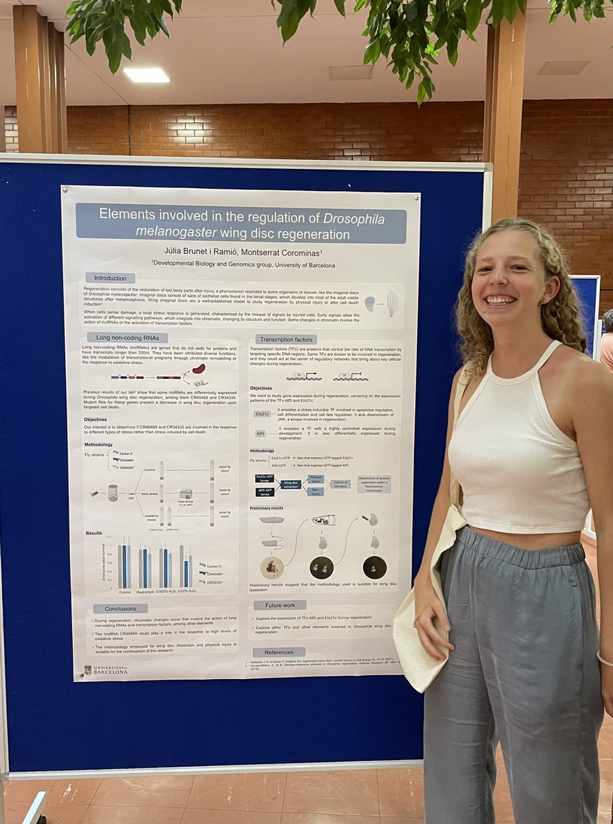 DevBioGenomics_UB (@devbiogenomics) on Twitter photo Congratulations to our master student Júlia Brunet for winning best poster at the Estius a Gènetica!!! <a href="/GeneticsUB/">GeneticsUB</a> <a href="/MasterGeneUB/">Master in Genetics and Genomics</a> Congratulations to our master student Júlia Brunet for winning best poster at the Estius a Gènetica!!! <a href="/GeneticsUB/">GeneticsUB</a> <a href="/MasterGeneUB/">Master in Genetics and Genomics</a>