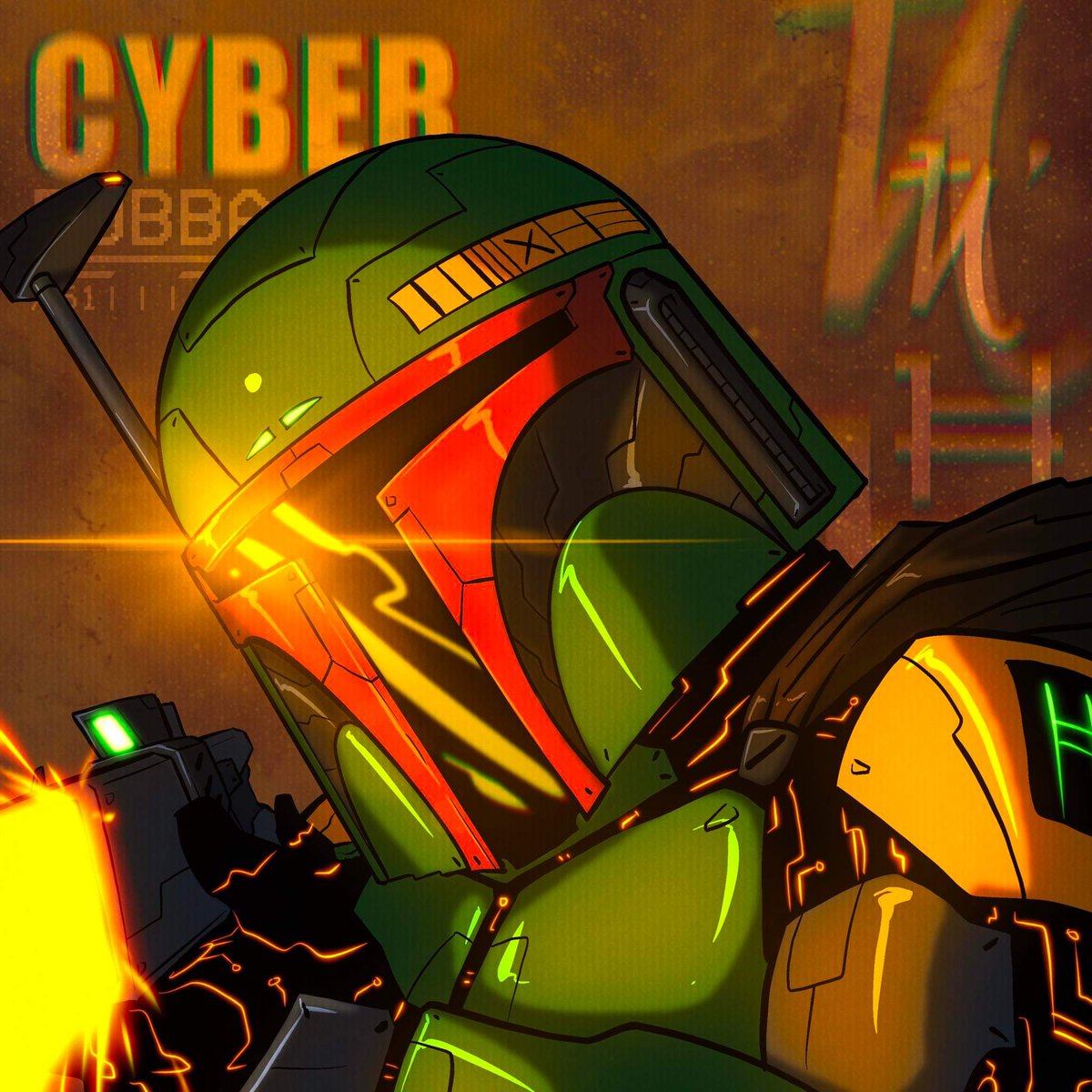 Commissioned custom PFPs for @ryhzas! 🔥

Star Wars Series. 💯🦾

- Yoda
- Luke
- Chewy
- Boba Fett

#HederaHeatWave #HederaNFT #HBARNFT