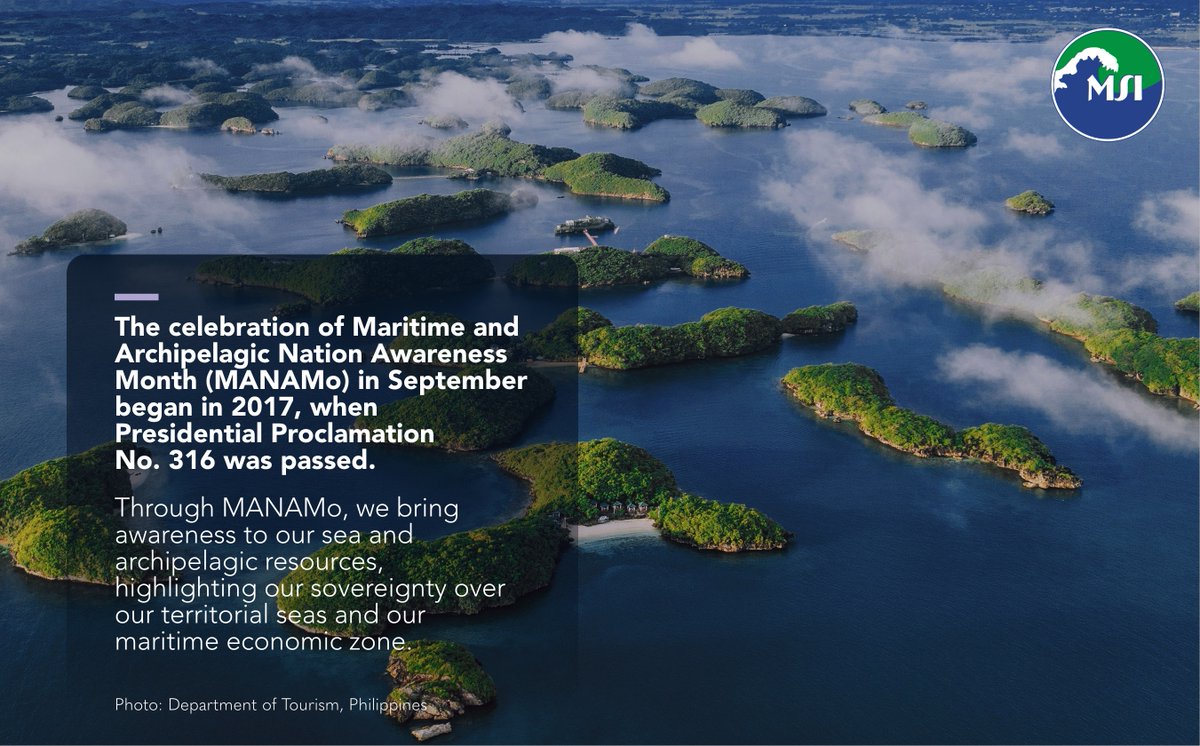 up_msi's tweet photo. Join us in celebrating this year’s #MANAMo, which brings attention to the nurture and protection of our marine resources. The theme emphasizes the importance of collective action in addressing the issues our oceans currently face, so we can give back to the waters that feed us. https://t.co/Q8wNz8rbXG