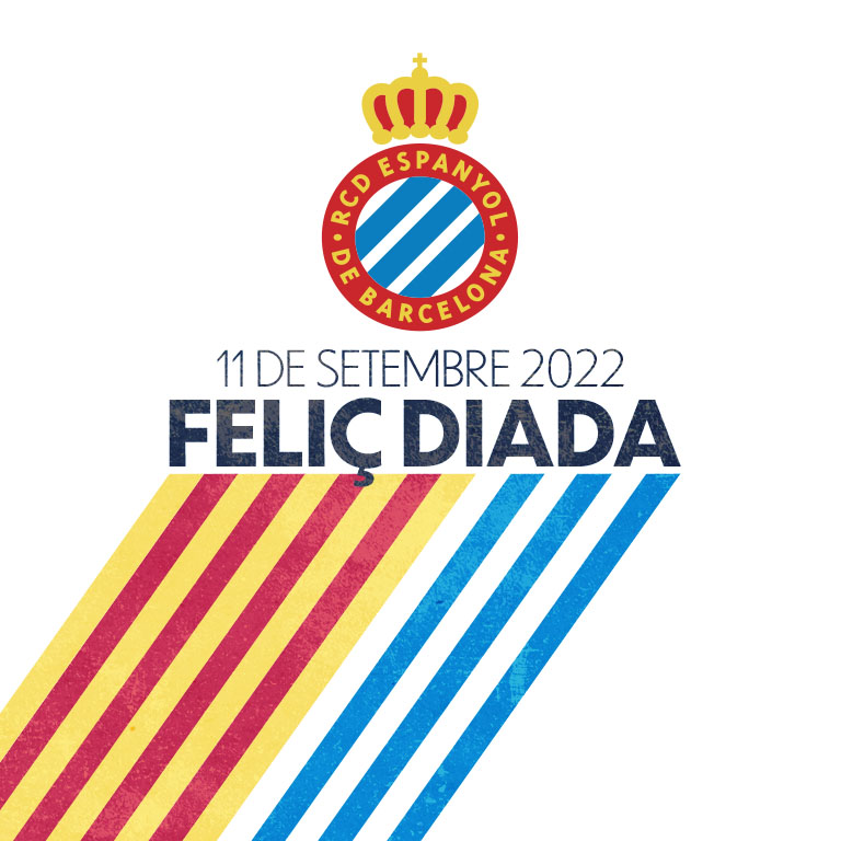 RCDEspanyol's tweet photo. Feliç Diada, periques i pericos! 
#RCDE https://t.co/tTbzbPiKUO