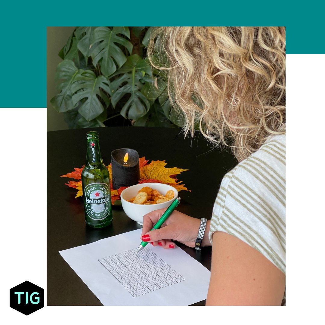 tig_nl's tweet photo. Het is nationale Sudoku dag en het is bij ons geen taboe... dat af en toe... een sudoku... goed is voor ons. Zo trainen we onze hersenen en worden we nog scherper. 🌶️ 

Deze vrijmibo(e) gaan hij helemaal loesoe op Sudoku! 🧠

#vrijmibo #itsfridaythen #weekend #enjoy #sudoku https://t.co/NNUP0vbrXF