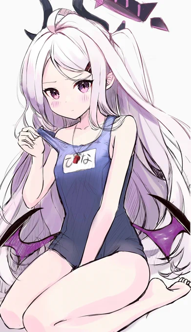 ヒナちゃんのラフ#ブルアカ 