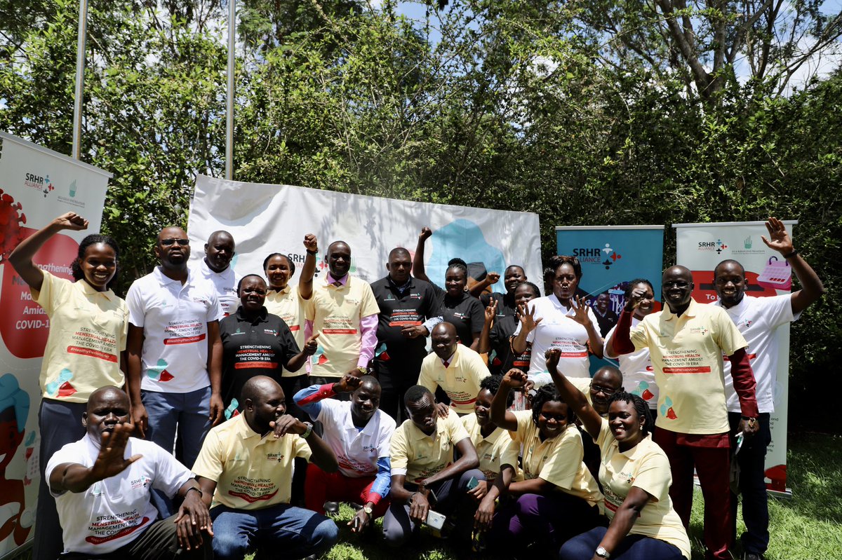 SRHRAllianceUg's tweet photo. Signed and launched!🎉
We are glad to have bagged this milestone and are excited, together with partners, to have a launched a journey of working towards Strengthening Menstrual health management in Arua.
#HealthyPeriods4Her
#AKFCOVIDProject https://t.co/TRc4KuaPpr