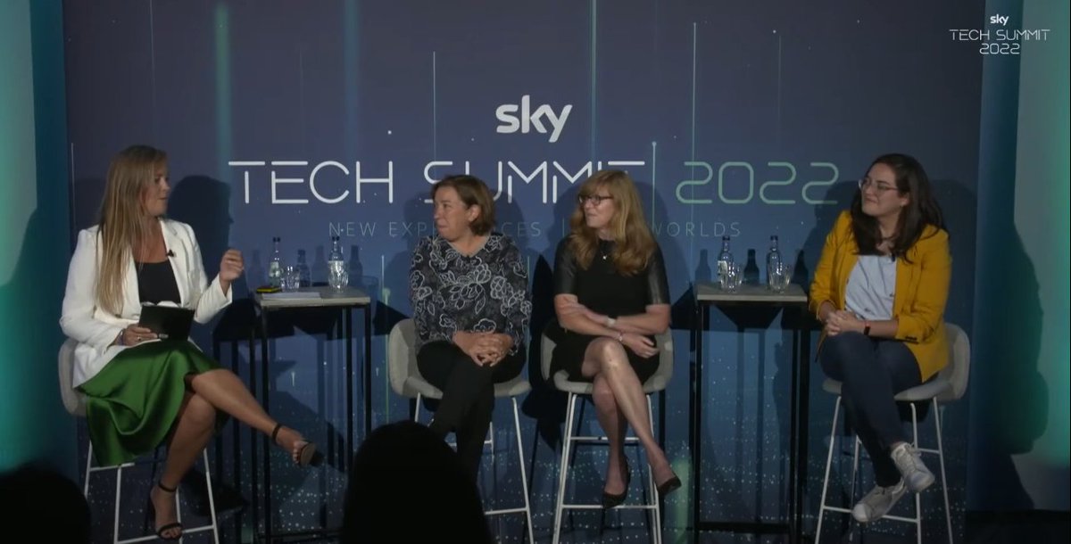 DrSophiaGberg's tweet photo. Some #SkyTechSummit 2022 highlights:
π being on an awesome panel discussing #innovation in #enterprise
π©βπ» demos of cutting-edge tech deployed across #Sky - from #AR to #VR, + more
π¬ meeting so many inspirational people
π₯ the summer social
π€ & of course, the snack #robot!
1/2 https://t.co/ReNWU68KYD