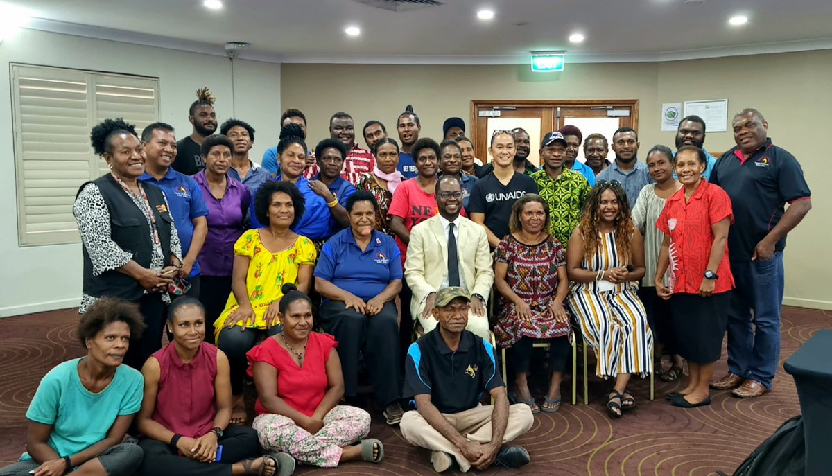 thembakalua's tweet photo. Thanks to @unwomenPNG and @unaidsPNG, today we held 2 consultations with women & girls and key populations about their issues and proposed solutions. Very valuable insights 🙏🏾 #StrategyAsPractice #DesignThinking #LeaveNoOneBehind #DecadeofAction #SDGs #2030Agenda https://t.co/V2OtWkScQR