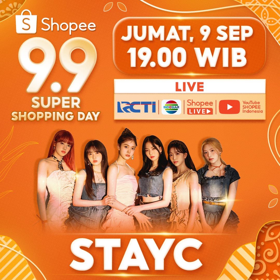 Udah siap banget nih depan tv buat nonton STAYC shopee 9.9
#ShopeeIDxSTAYC #TVShowSuperShoppingDay #PromoPuncak99
<a href="/ShopeeID/">Shopee Indonesia</a>
SARANGHAE SHOPEE