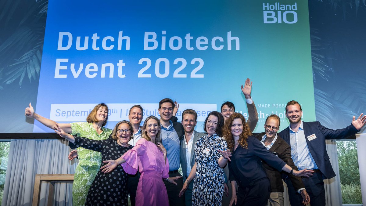 HollandBIO is all set for another wonderful Dutch Biotech Event! #DutchBiotechEvent #DBE22
