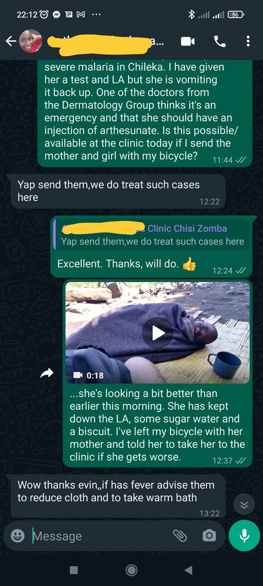 EvinJoyce's tweet photo. In partnership with staff at the clinic on the far side of Chisi Island 7km away, we've been giving malaria tests to the sick who come to my house with symptoms (€1/test) &amp;, when positive, the tablets needed to stop it early (less than €2).
#LeaveNoOneBehind #LastMileHealthCare https://t.co/qXgrXhsvkE