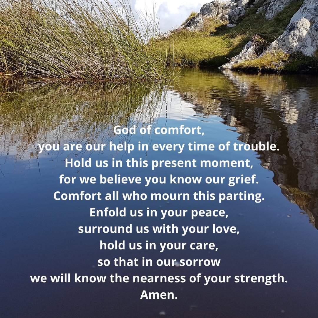 exetersimon's tweet photo. Following yesterday's sad news, a prayer seeking comfort from God and strength for this time. https://t.co/nAWmRUtN0v