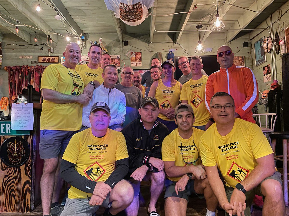 MattRHarris's tweet photo. The “Worst Pace Scenario” @F3GrandStrand #blueridgerelay team is off & running early this morning!
Terrific accommodations at Planet Chopper & hot fresh coffee made on site courtesy of One Call! https://t.co/YJOUee7KRE
