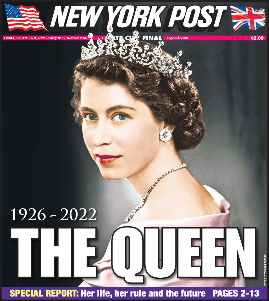 Today's cover: Remembering Queen Elizabeth II trib.al/PftzezG