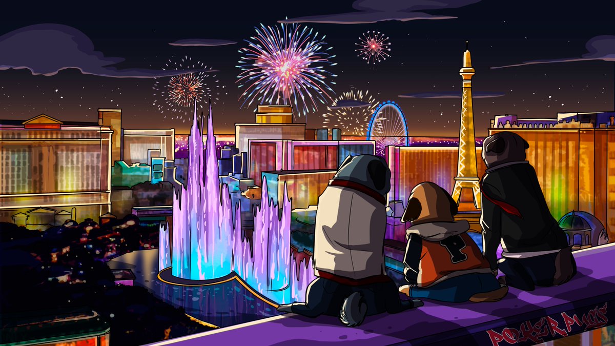 Each day the Poker Pugs community grows🦴♠️
Follow as we innovate and build🛠️ 
All interactions will be considered for WL🃏