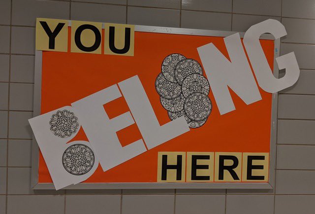 StuyNY's tweet photo. Need a little boost @StuyNY? Check out the hallway by 222 to let you know WHY you’re here! #StuyFunFact-@StuyNY students come from all 5 boroughs &amp; speak 38 languages. Your diversity &amp; the many identities you represent make us #StuyStrong. YOU BELONG HERE! So happy you are HERE! https://t.co/zUBllk0PzS
