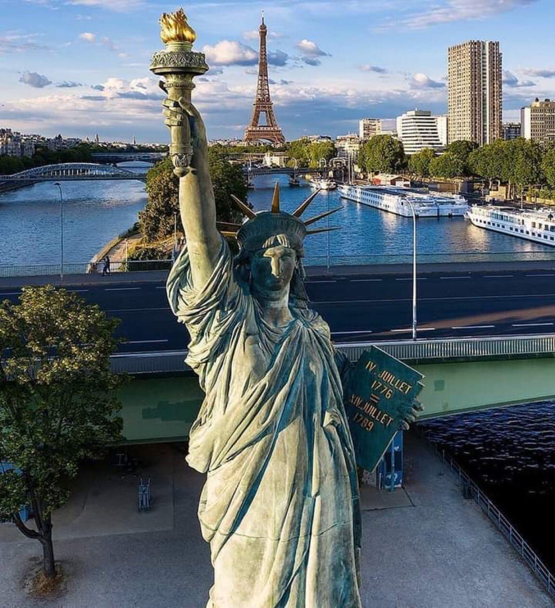 John40219786's tweet photo. “ It looked very different from the Statue of Liberty, but what did that matter? What was the good of having the statue without the liberty, the freedom to go where one chose if one was held back by one's color? No, I preferred the Eiffel Tower, which made no promises." -J Baker https://t.co/Q7hNlbxRip