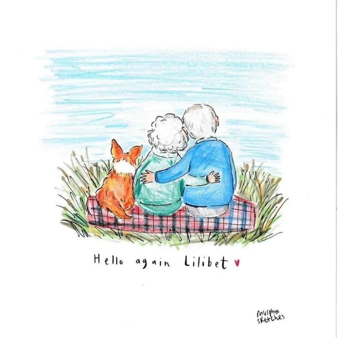 carmichaelxchlo's tweet photo. You are back with your Phillip now. 

At the going down of the sun, we will remember her, our Queen. 

God Rest our Queen 👑🇬🇧💙 https://t.co/XS5uM4c3x3
