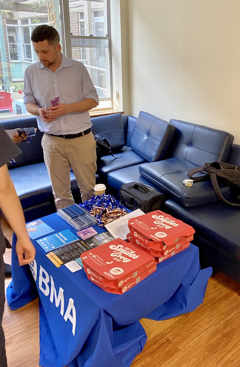 SouthernBMA's tweet photo. We’re at the @EKHUFT William Harvey mess today. Come and meet your IRO and reps and find out what you can do to support our pay campaign. #BMABallotReady https://t.co/i8HrkBXdwe