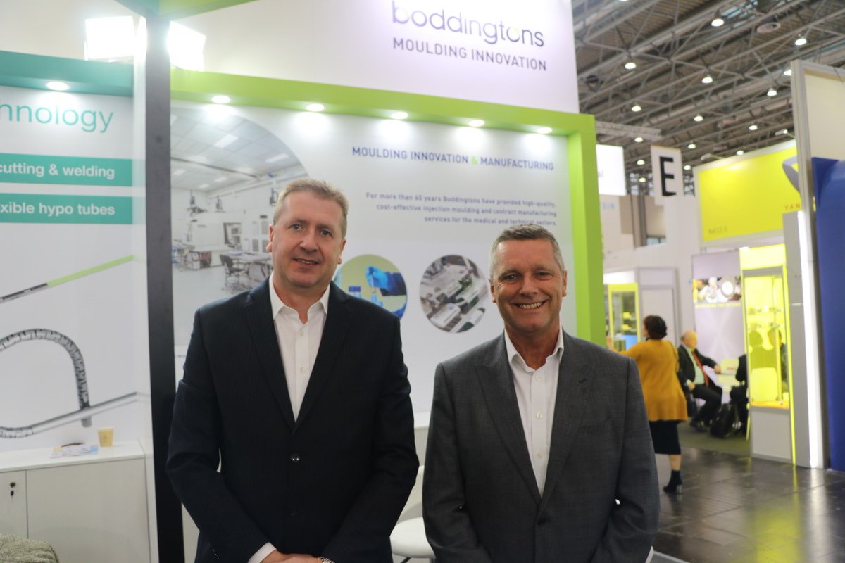 Leading injection moulder, Boddingtons, will return to this month’s Medical Technology Ireland exhibition, offering added value and benefits for Irish based businesses.boddingtons.co.uk/news/boddingto… #medtechireland