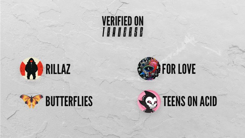 Avasharks's tweet photo. Glad to welcome @BravoCosto's #rillaz, @CURAT3DART x @taptapkaboom's For Love, @AvaxButterflies and @TEENSONACID to the verified fam on #traverseapp!
Use your NFTs as collateral to take out p2p loans, or fund existing listings to generate yield on https://t.co/HL3pqQpztV! 🤝 https://t.co/1wFK6oSH68