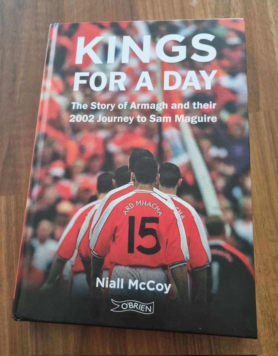 Good to finally get hands on hard copy of this. Available on pre order now at obrien.ie/kings-for-a-day.