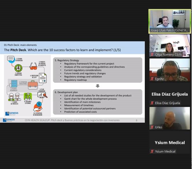 ceinnavarra (@ceinnavarra) on Twitter photo 🩺💊🧬Hoy, las startups participantes en el programa de escalado #HEALTHScaleUp han abordado
la elaboración de pitch deck y la negociación con Inversores, de la mano de de <a href="/Josep_Falco/">Josep Lluís Falcó</a>, CEO de <a href="/Genesis_Biomed/">GENESIS Biomed</a>. 🩺💊🧬Hoy, las startups participantes en el programa de escalado #HEALTHScaleUp han abordado
la elaboración de pitch deck y la negociación con Inversores, de la mano de de <a href="/Josep_Falco/">Josep Lluís Falcó</a>, CEO de <a href="/Genesis_Biomed/">GENESIS Biomed</a>.
