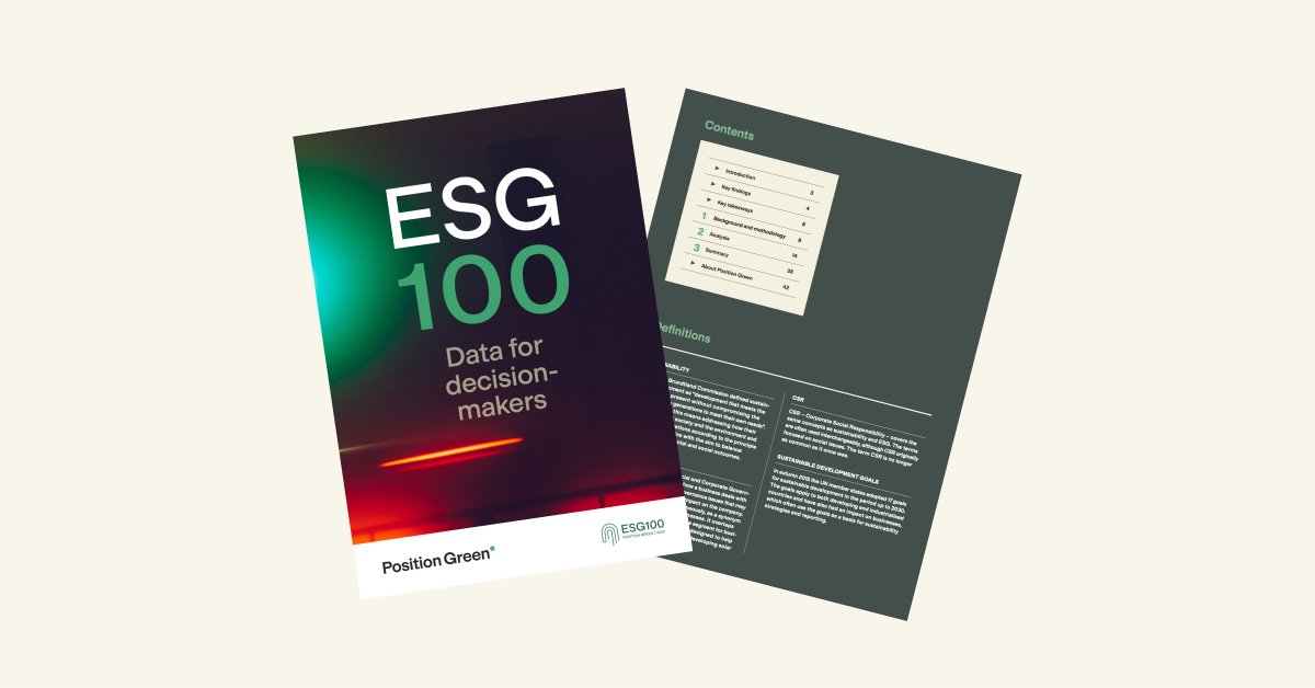 We're honored to receive an A+ in the #ESG100 report. ✨

Reporting on people, planet &amp; prosperity, transparency is key to reach our #sustainability goals. 🤝

The work has just begun &amp; there is more to be done to achieve our #ESG goals. 💚

Full report 👉 bit.ly/3Dd1aSU