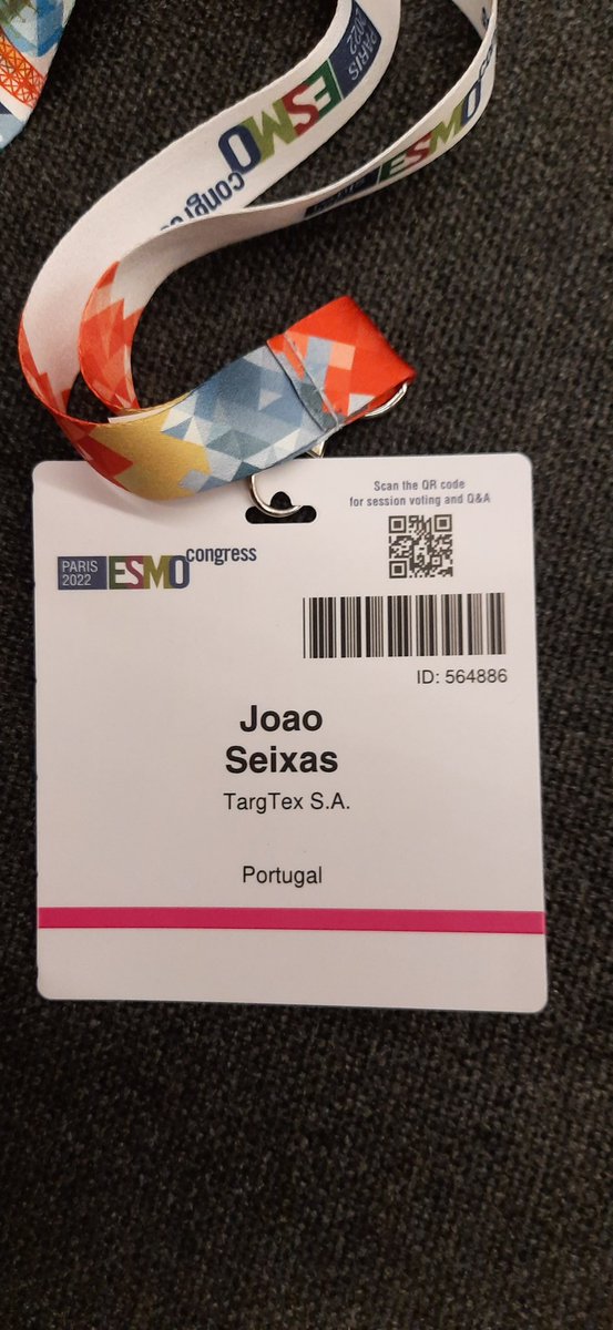 TargTex's tweet photo. Attending ESMO 2022 in Paris! https://t.co/J5YQAfYnL5